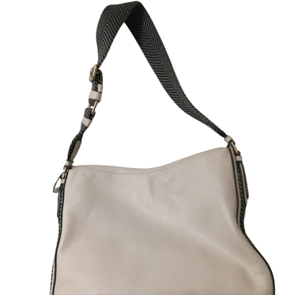 Marc Jacobs Shoulder Bag Purse Groove Leather Marshmallow - Picture 3 of 16
